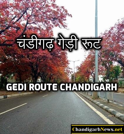 Gedi Route Chandigarh – चंडीगढ़ गेड़ी रूट