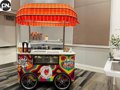 Liquid Nitrogen Ice Cream Cart