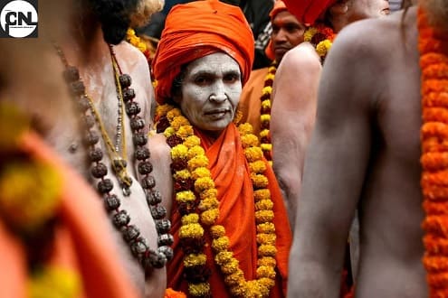 Mahila Naga Sadhu in Kumbh Mela