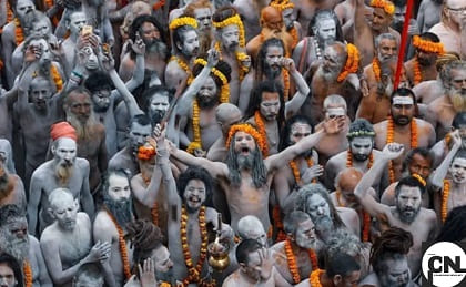 Naga Sadhu in Mahakumbh 2025