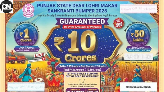 Punjab Lohri Bumper Lottery 2025