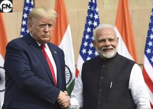 Trump Modi Chemistry