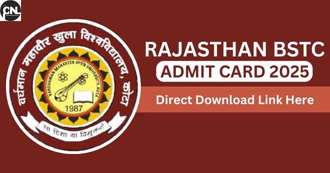 BSTC Admit Card 2025