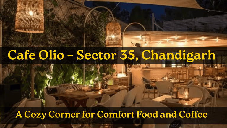 Cafe Olio Sector 35 Chandigarh